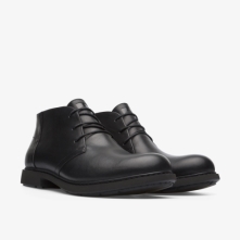 Camper Black Ankle Boots Mens - Neuman Online Ireland | KIUTS6823